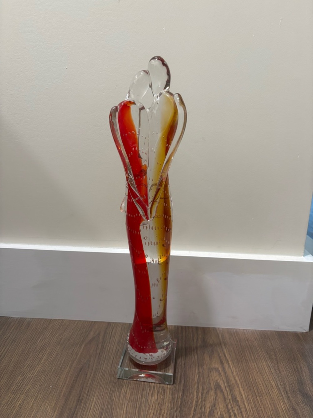 Dale Tiffany Couple Art Glass Figurine